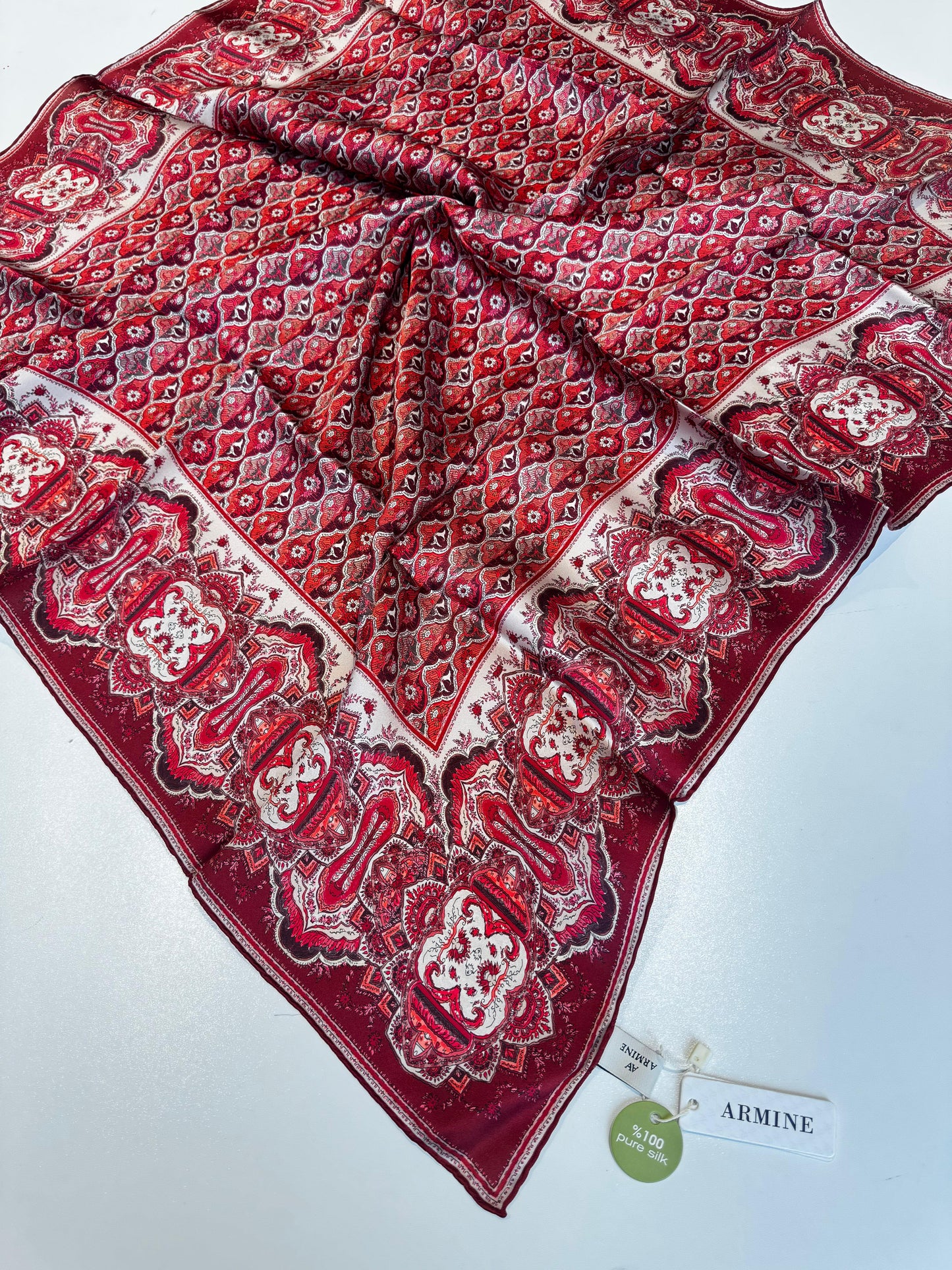 Armine saf İpek Sura Eşarp