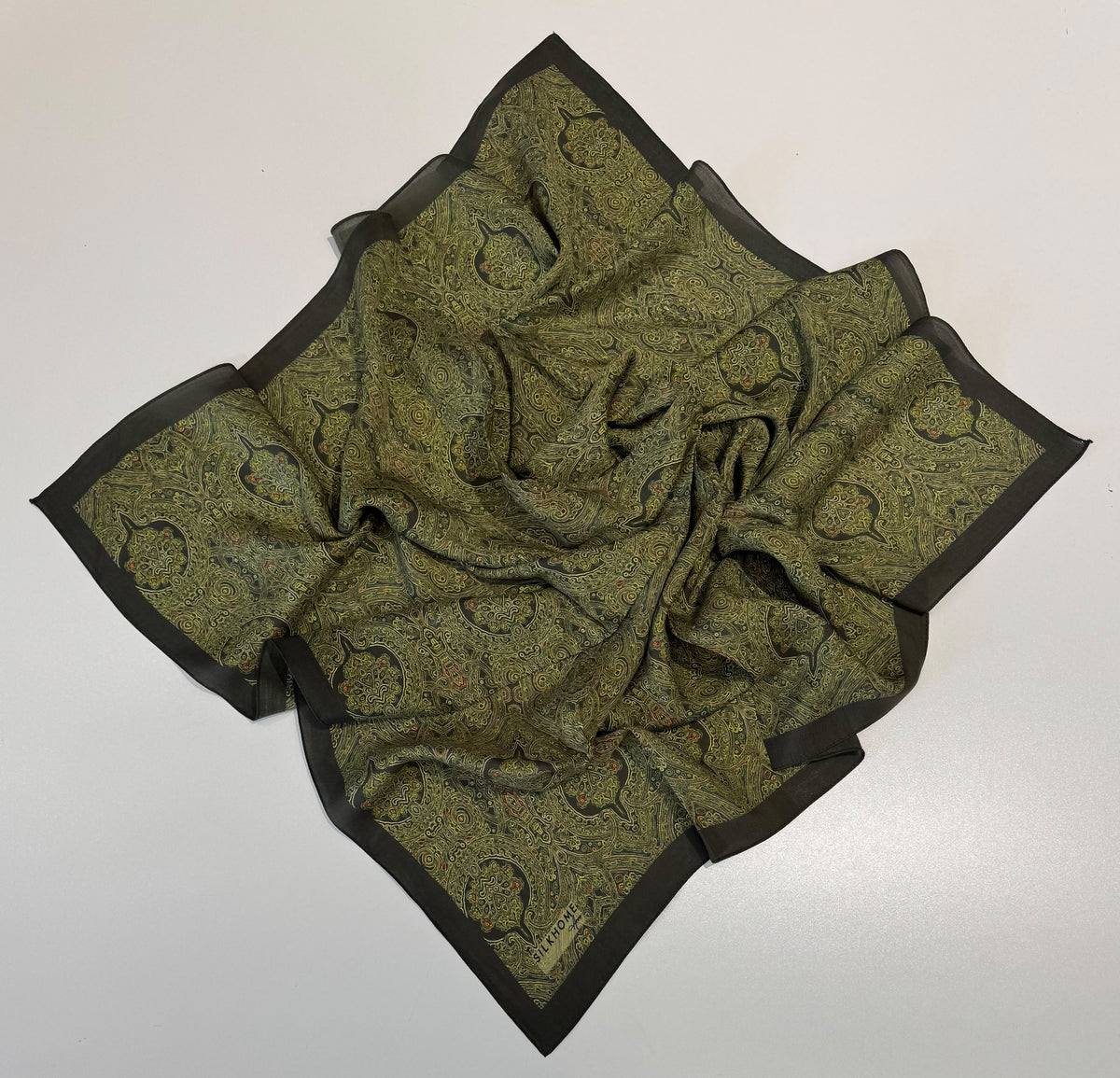 Silk Home Arve Paisley Desen Eşarp