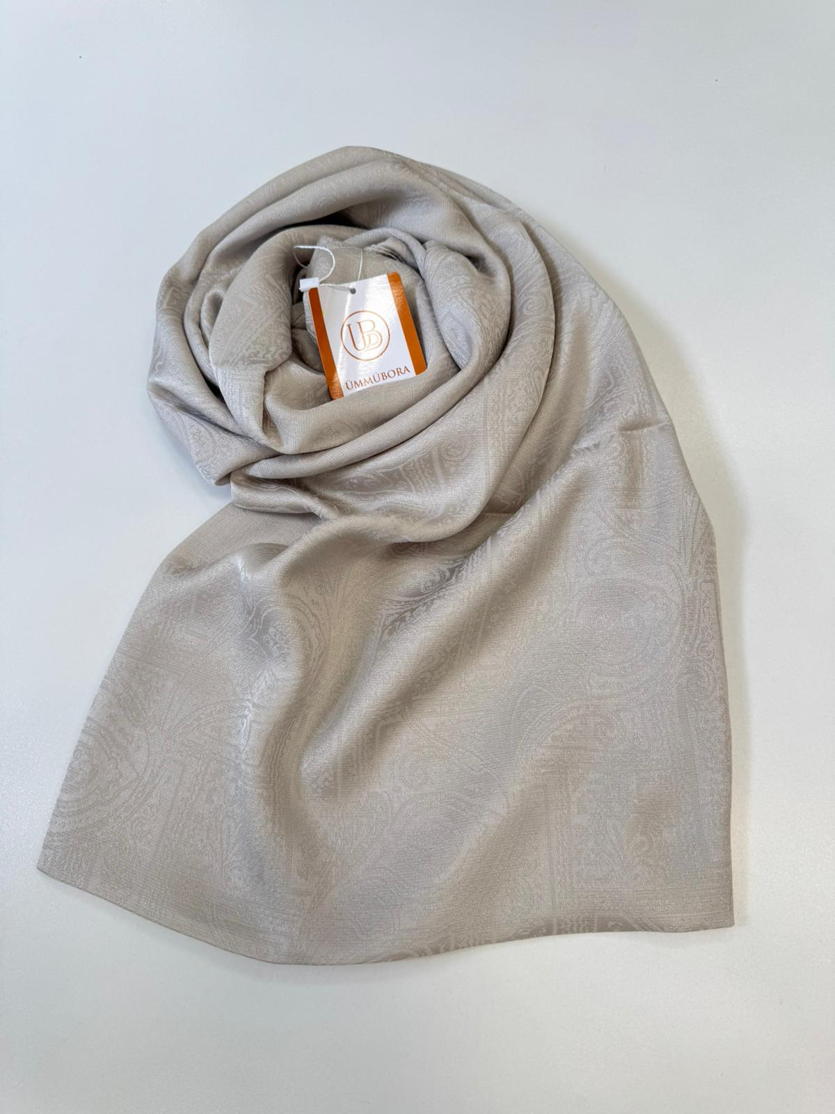 Ümmü Bora Scarf Etnik Monogram Desenli Şal