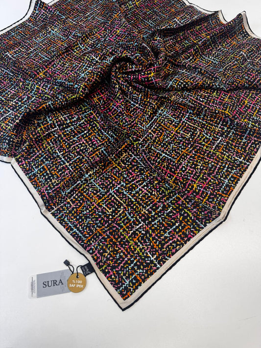 Sura Yeni Sezon Saf İpek Eşarp 🤍