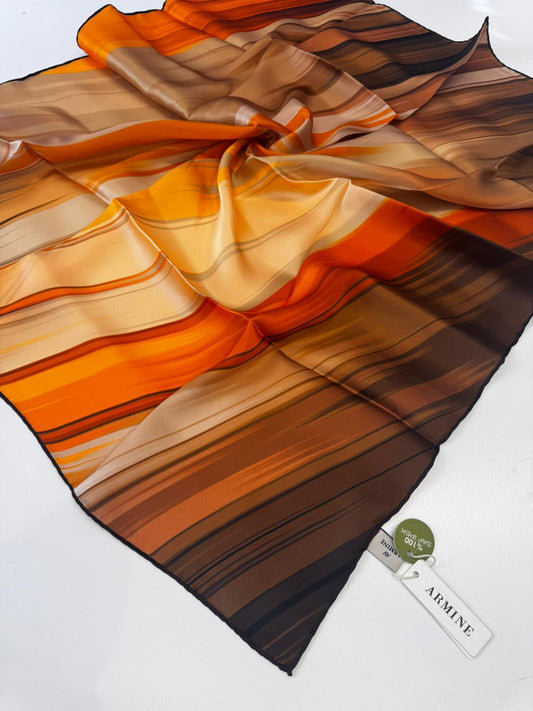 Armine Nostalji Saf Sura İpek Eşarp 🤍