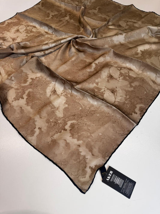 Aker Krep İpek Eşarp