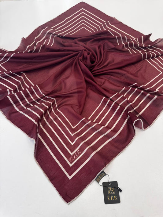 Zer Organik Kumaş Eşarp