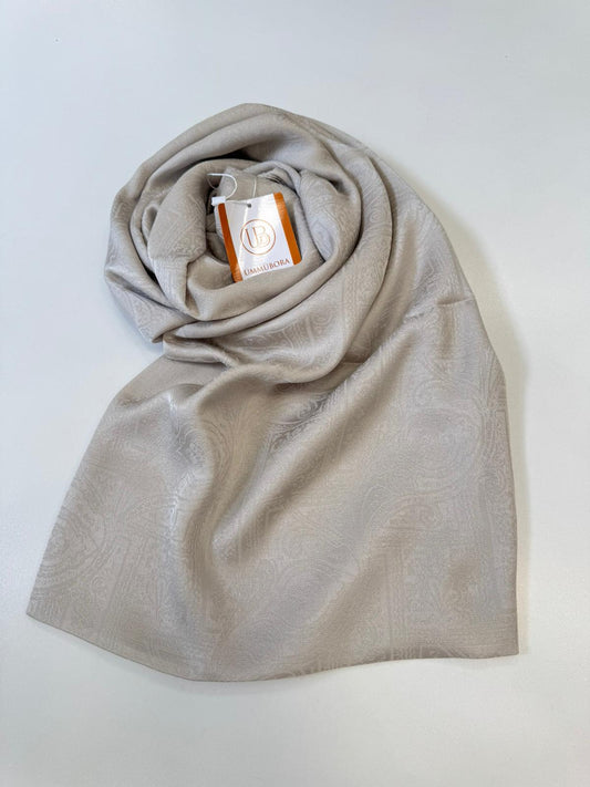 Ümmü Bora Scarf Etnik Monogram Desenli Şal